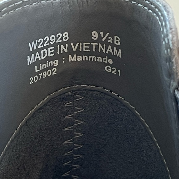 Cole Haan ZERØGRAND City Wedge Suede Chelsea Boot Charcoal Gray - Picture 9 of 9